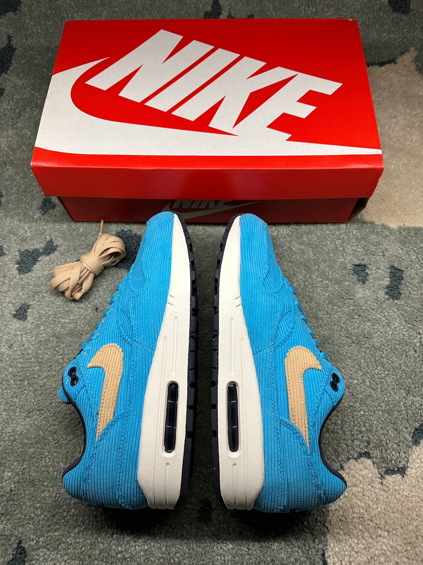 Nike Air Max 1 Corduroy Blatic Blue (Taille 41)