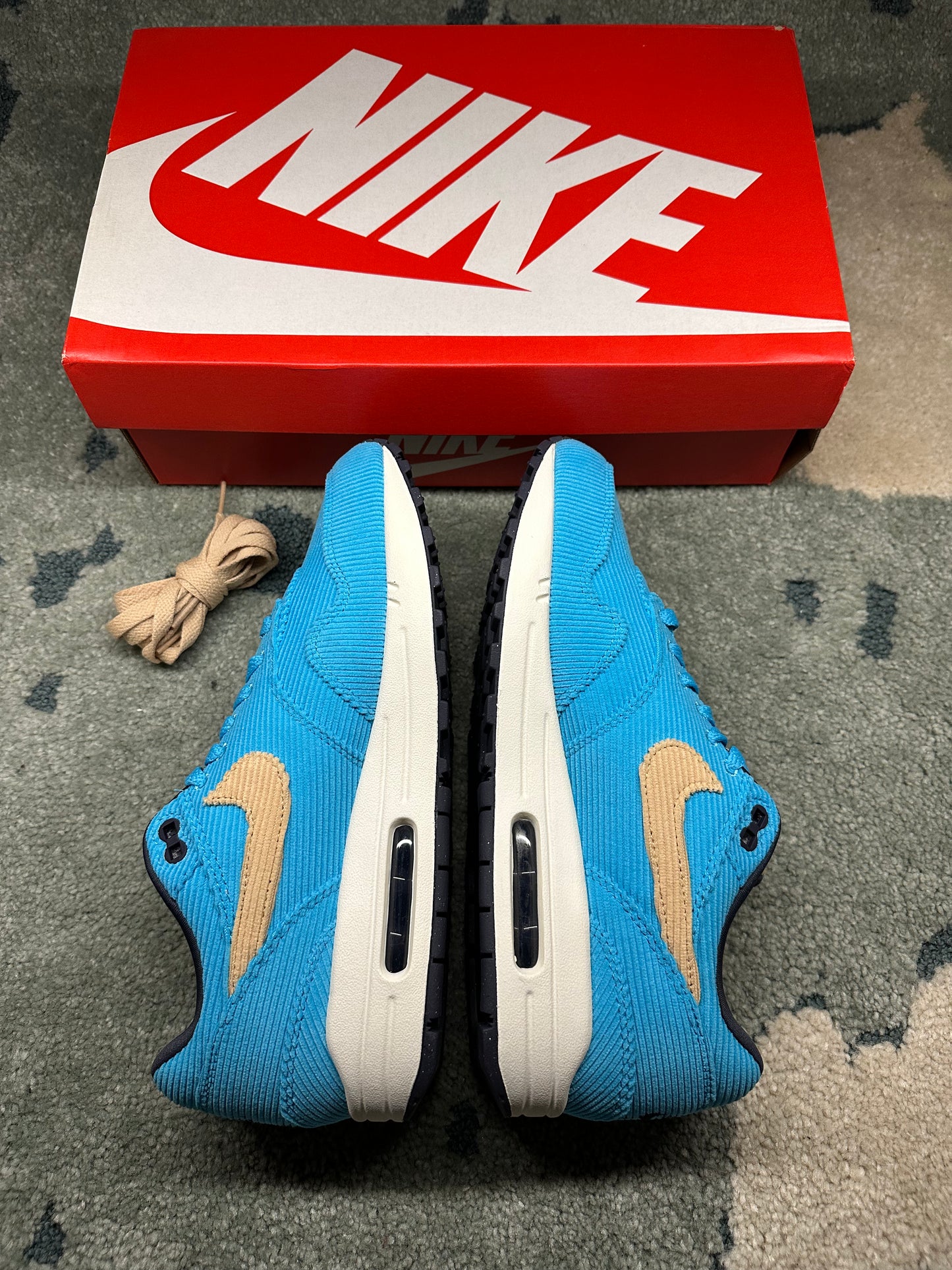 Nike Air Max 1 Corduroy Blatic Blue (Taille 41)