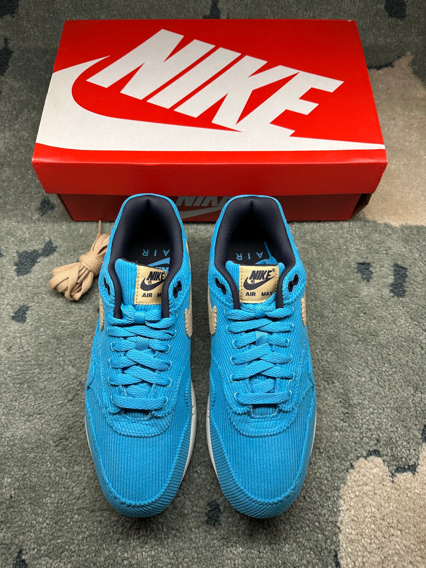 Nike Air Max 1 Corduroy Blatic Blue (Taille 41)