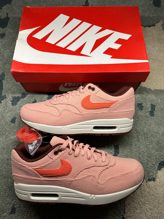 Nike Air Max 1 Corduroy Coraly Stardust (Taille 44)