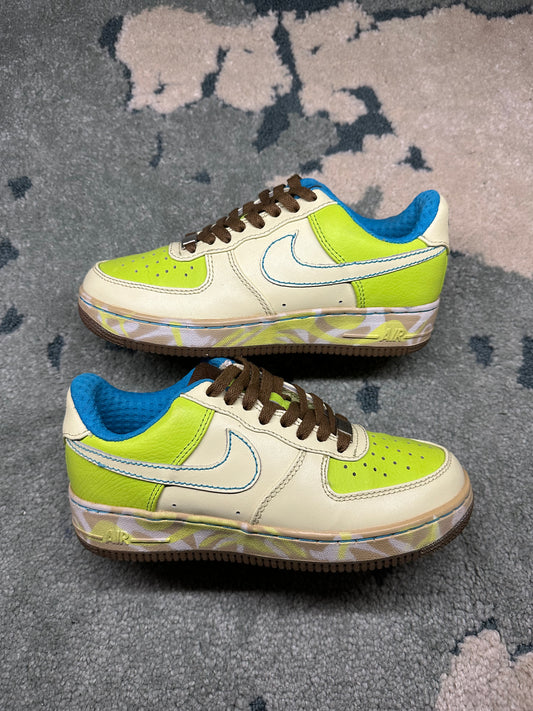 Nike Air Force 1 White Lemon 2007 (Taille 38,5)