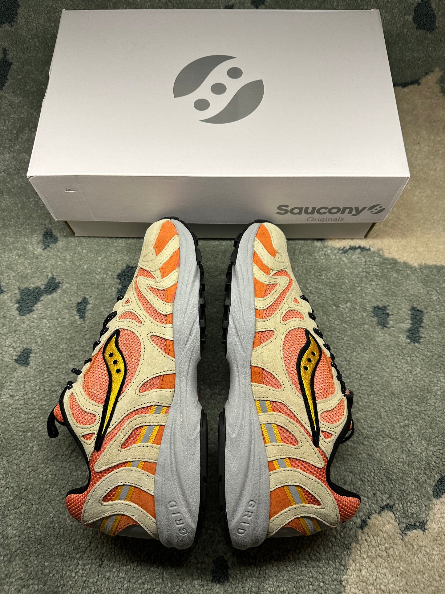 Saucony Grid Azura 2OOO Venus Orange (Taille 43)