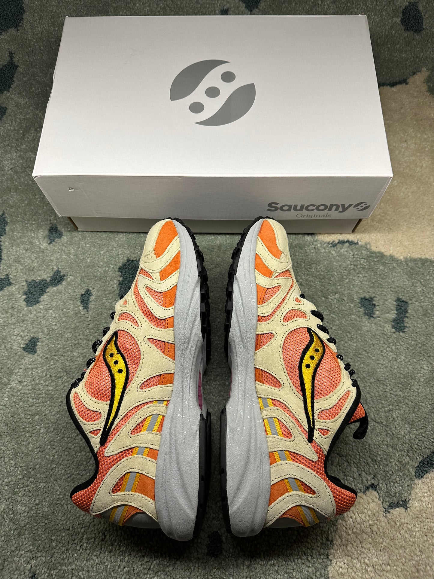 Saucony Grid Azura 2OOO Venus Orange (Taille 43)